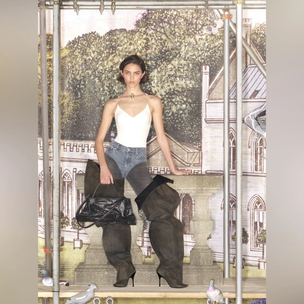 GLENN MARTENS H&M Ribbed Invisible Tank Top - Picture 5 of 10